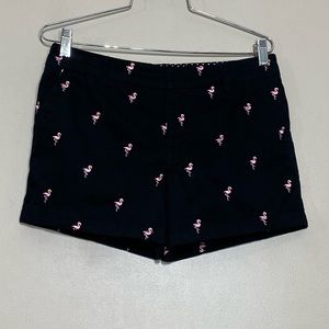 Jones & Co || womans Flamingos print shorts size 4